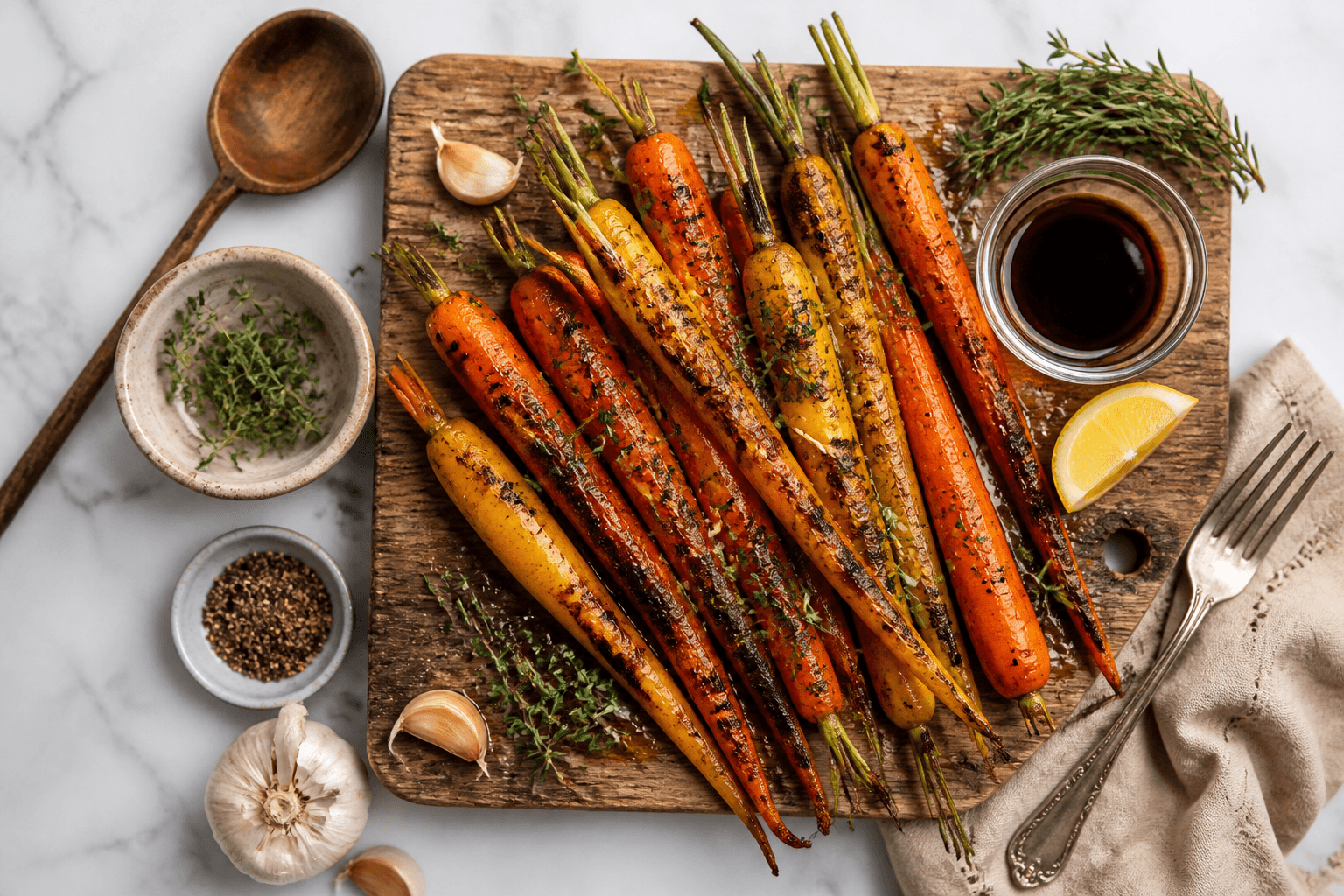 Aromatische Grillkarotten: Sommerliche Beilage mit würziger Marinade
