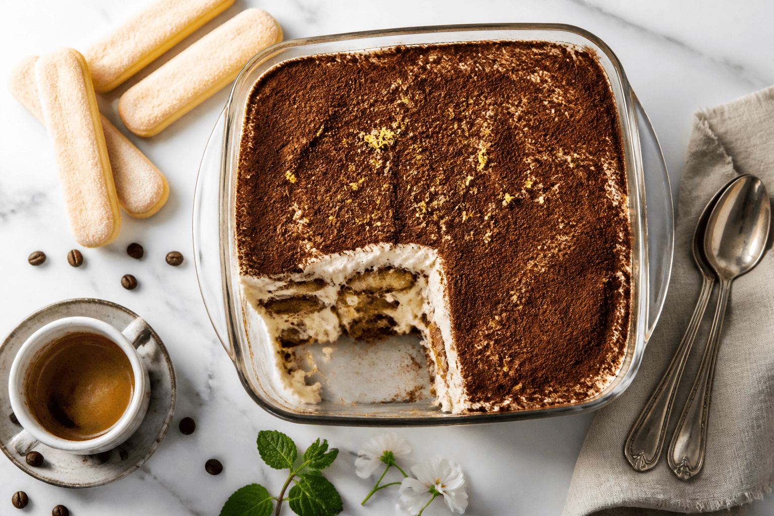 Cremiges Tiramisu-Glück ohne Mascarpone: mein Familienliebling