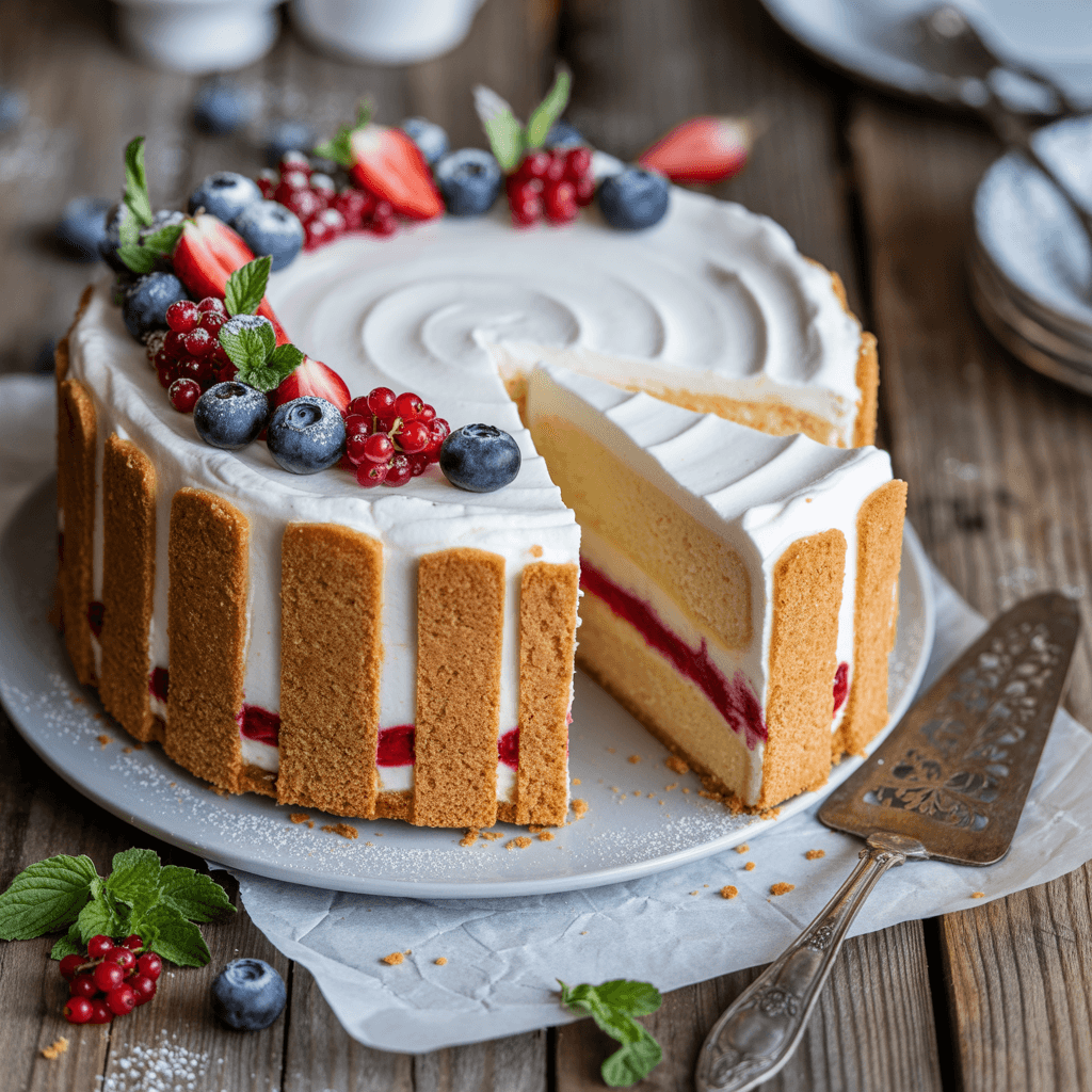 Klassische Quarksahnetorte