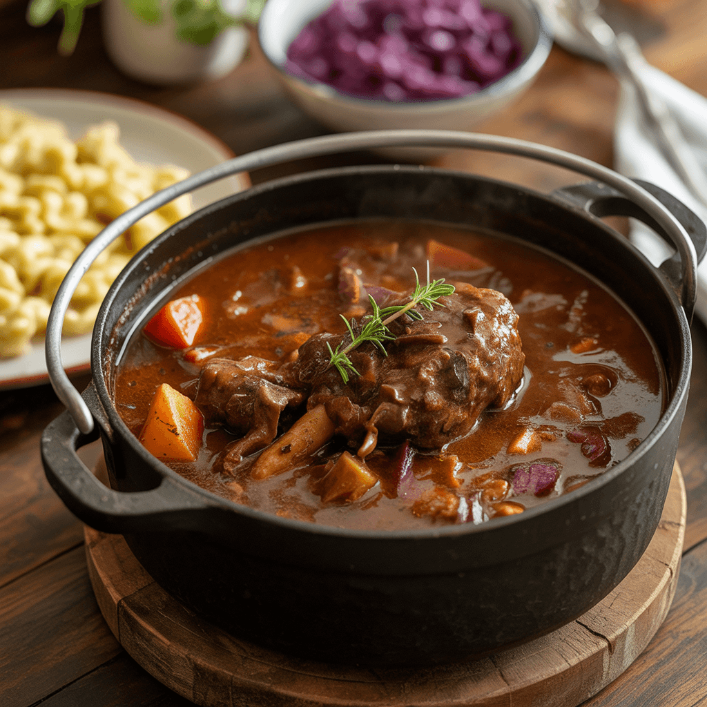 Wildragout nach klassischer Art